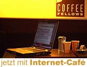 coffee fellows mit Internet Anschluß (Foto. Marikka-Laila Maisel)