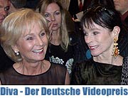 Die glamouröse Woche geht weiter: am Donnerstag wurde im Deutschen Theater der Deutsche Videopreis 2004 verliehen. Ausgezeichnet wurden in verschiedenen Kategorien Videos / DVD's des letzten Jahres, aber auch hervorragende Persönlichkeiten wie Juliett Greco und Pierre Brice für ihr Werken (Foto: Martin Schmitz)