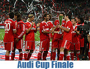 Audi Cup in München am 29.+30.07.2009 in der Allianz Arena München Mit dabei: FC Bayern, AC Mailand, Manchester United und Boca Juniors