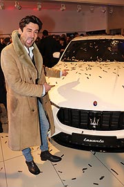 Schauspieler Adrian Can Eröffnung des neuen Maserati Markenschaufensters am Odeonsplatz in München am 10.01.2019 (©Fotp. Martin Schmitz)