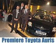Toyota DIT München GmbH. Ihr Toyota Vertragshändler in München feiert am 03. März 2007 die Neuvorstellung des neuen Toyota AURIS (Foto: Nathalie Tandler)