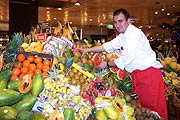 Obst- und Gemüseabteilung im Perfetto (Foto: Marikka-Laila Maisel)
