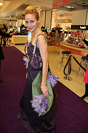 Schauspielerin Jeanette Hain moderierte den Eröffnungsabend am 02.12.2008 (Foto: MartiN Schmitz)